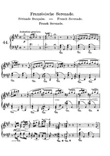 Лирические пьесы, Op.62: No.3 French Serenade by Эдвард Григ