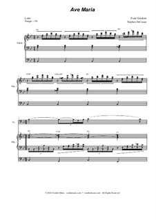 Two instruments version (with organ): Для виолончели и органа by Франц Шуберт