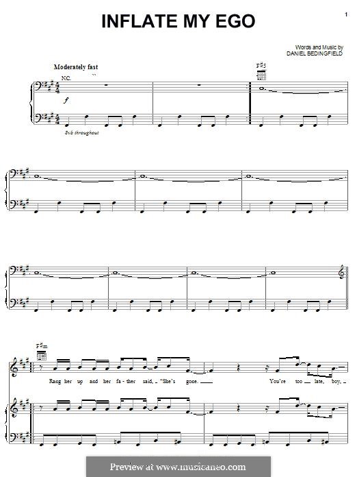 Inflate My Ego: Inflate My Ego by Daniel Bedingfield