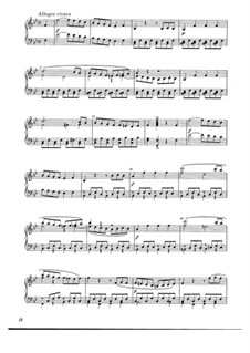 Соната для фортепиано си-бемоль мажор, WWV 21: Movement IV Allegro vivace by Рихард Вагнер