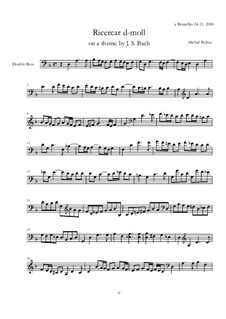 Ricercar No.2 d-moll: Ricercar No.2 d-moll by Michał Bylina
