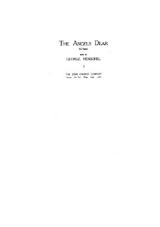The Angels Dear: The Angels Dear by George Henschel