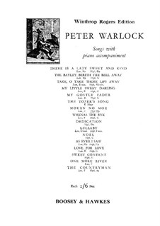 Mourn No Moe: Mourn No Moe by Peter Warlock