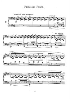 Sechs Lieder ohne Worte: No.2 Le départ by Жорж Бизе
