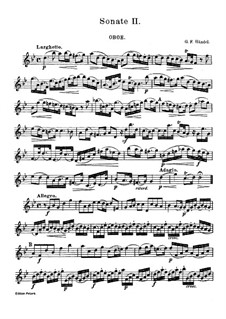 Соната для гобоя и клавесина соль минор: Соната для гобоя и клавесина соль минор by Георг Фридрих Гендель