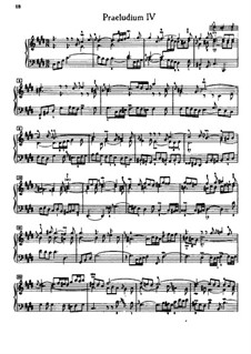 Прелюдия и фуга No.4 до-диез минор, BWV 873: Для фортепиано by Иоганн Себастьян Бах