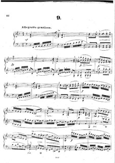 Rosen and Dornen, Op.25: Упражнение No.9 by Иоганн Карл Эшманн