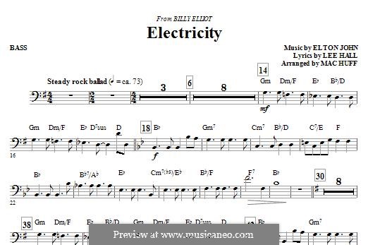 Electricity: Партия баса by Elton John