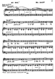 Песни и романсы (Том II): No.19 На балу by Александр Даргомыжский