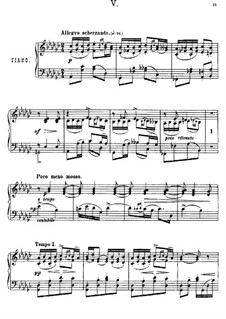 Près de la Mer, Op.52: Эскиз No.5 by Антон Аренский