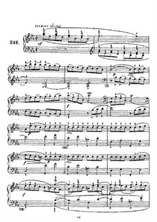 Соната No.316 ми-бемоль мажор, K.370 L.316 P.346: Для фортепиано by Доменико Скарлатти