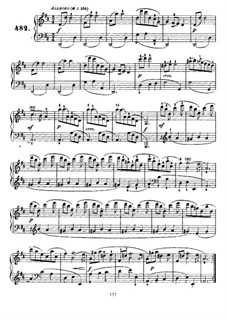 Соната No.482 ре мажор, K.389 L.482 P.331: Для фортепиано by Доменико Скарлатти