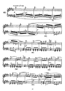 Соната No.65 ми мажор, K.395 L.65 P.273: Для фортепиано by Доменико Скарлатти