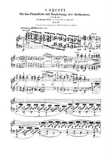 Концерт для фортепиано с оркестром ля минор, Op.54: Сольная партия by Роберт Шуман