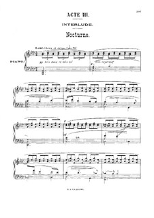 Антар: Акт III, для голосов и фортепиано by Габриэль Дюпон