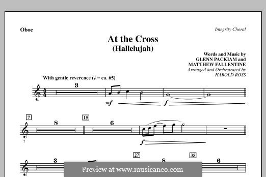 At The Cross (Hallelujah): Партия гобоя by Glenn Packiam, Matthew Fallentine
