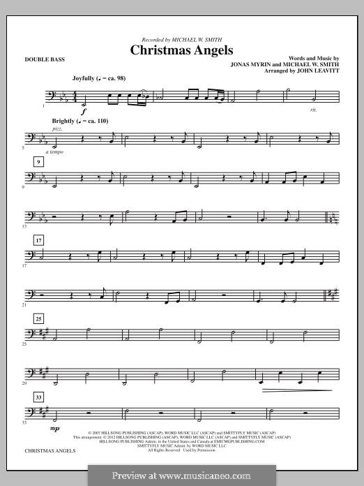 Christmas Angels: Партия контрабаса by Jonas Myrin, Michael W. Smith