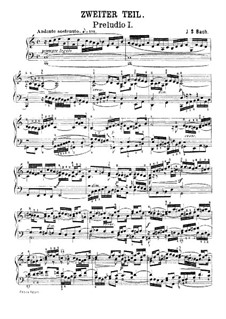 Прелюдия и фуга No.1 до мажор, BWV 870: Прелюдия by Иоганн Себастьян Бах