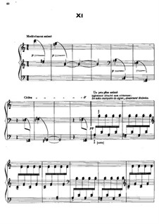 Прелюдии, L.123: No.11 Чередующиеся терции by Клод Дебюсси