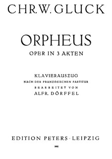 Вся опера: Клавир с вокальной партией by Кристоф Виллибальд Глюк
