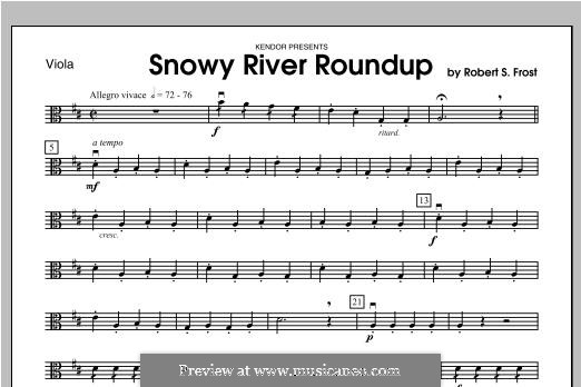 Snowy River Roundup: Партия альта by Robert S. Frost