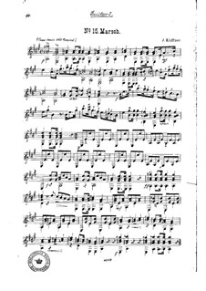 March for Two Guitars: March for Two Guitars by Йозеф Кюффнер