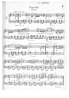 Шесть пьес для фортепиано: Шесть пьес для фортепиано by Juan Bautista Alberdi