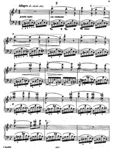 Двенадцать этюдов, Op.26: Этюд No.2 by Сигизмунд Тальберг