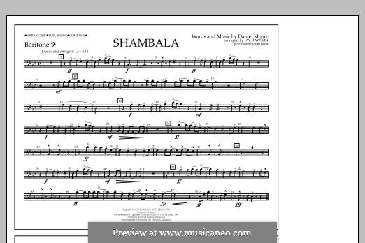 Shambala: Baritone B.C. part by Daniel Moore