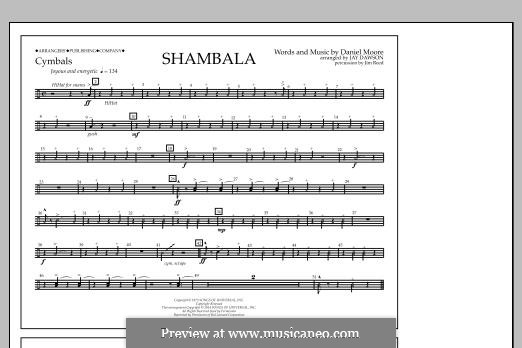 Shambala: Cymbals part by Daniel Moore