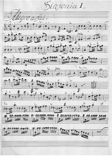 Увертюра No.2: Увертюра No.2 by Карл Фридрих Абель