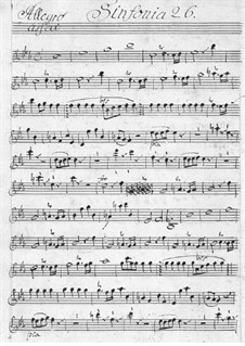 Увертюра No.4: Увертюра No.4 by Карл Фридрих Абель