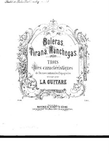 Trois airs caractéristiques: Trois airs caractéristiques by Хулиан Агирре