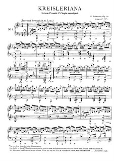 Крейслериана, Op.16: Для одного исполнителя by Роберт Шуман