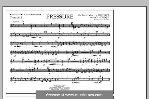 Pressure: Trumpet 1 part by Billy Joel