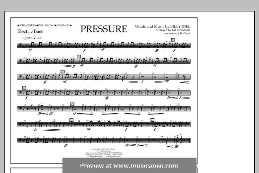 Pressure: Electric Bass part by Billy Joel