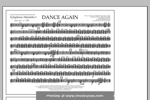 Dance Again (feat. Pitbull): Xylophone/Marimba 1 part by Achraf Janussi