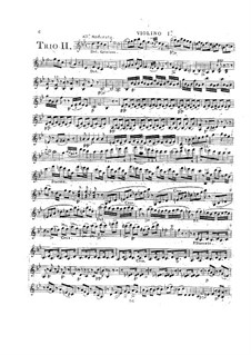 Шесть трио для двух скрипок и альта, Op.36: Тетрадь II, No.2 by Антонио Бартоломео Бруни