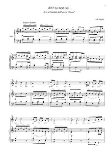 Оттон, король Германии, HWV 15: Ah! tu non sai. Aria di Matilda by Георг Фридрих Гендель