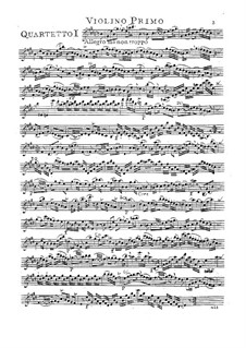 Шесть струнных квартетов, Op.15: Шесть струнных квартетов by Карл Фридрих Абель