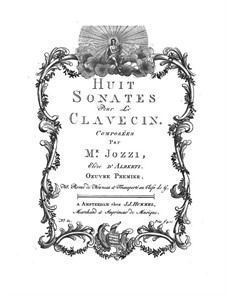 Восемь сонат для клавесина, Op.1: Сборник by Доменико Альберти