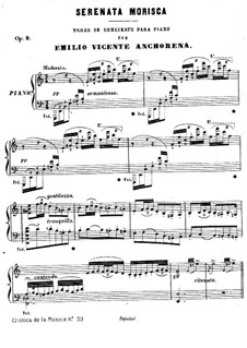 Концерт ля минор для фортепиано, Op.9: Концерт ля минор для фортепиано by Emilio Vicente Anchorena