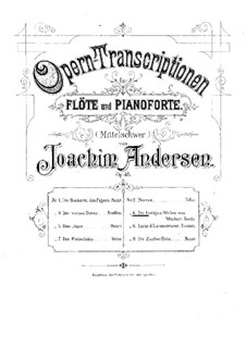 Оперные транскрипции, Op.45: No.4 На темы из оперы 'Виндзорские проказницы' Н. Отто  by Иоахим Андерсен