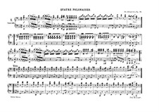 Четыре полонеза для фортепиано в четыре руки, D.599 Op.75: Первая и вторая партии by Франц Шуберт