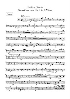 Весь концерт: Партия тромбона by Фредерик Шопен