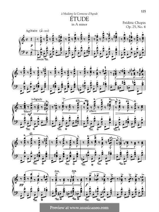 No.4 ля минор: Для фортепиано by Фредерик Шопен