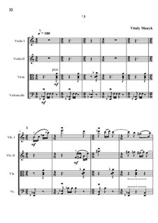 Струнный квартет No.1, Op.25: Часть III by Виталий Маник