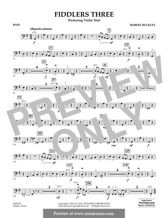 Fiddlers Three: Партия баса by Robert Buckley