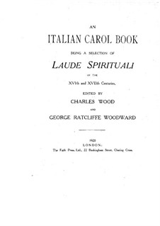 An Italian Carol Book: An Italian Carol Book by Чарльз Вуд, Джованни Джакомо Гастольди