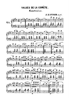 Valses de la Comete, Op.87: Valses de la Comete by Йозеф Ланнер